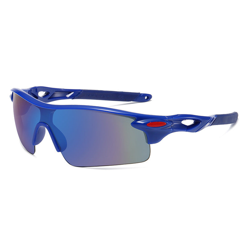 Wholesale PC Outdoor Cycling Color Film Reflective Explosion-proof Sunglasses